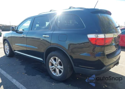 2013 Dodge Durango Crew from USA, damaged, VIN 1C4RDJDG0DC699093